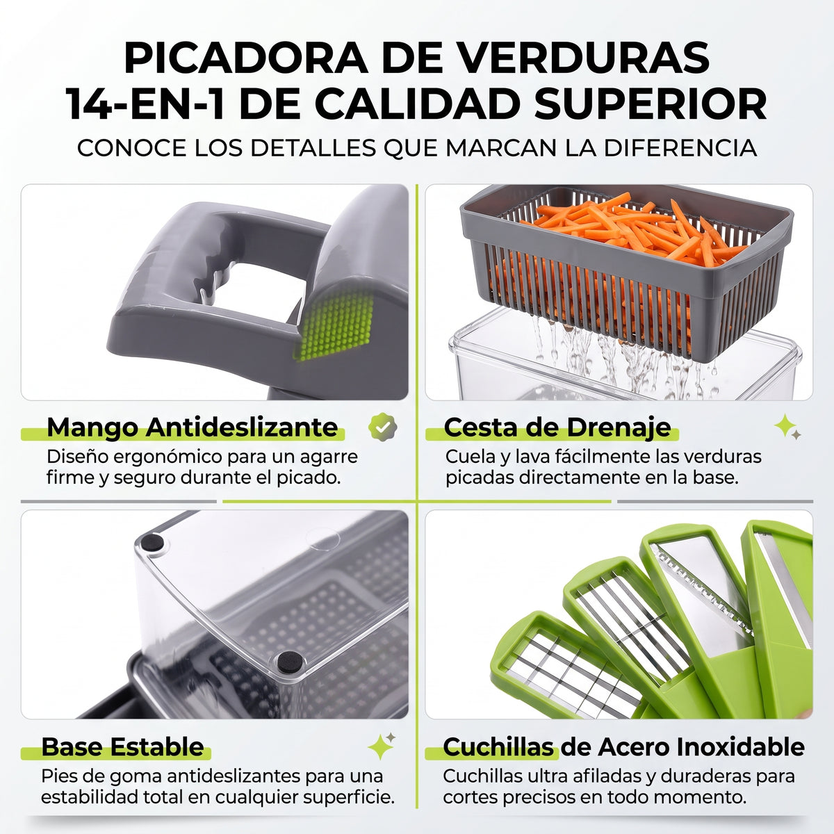 Picador Verdura 14 En 1