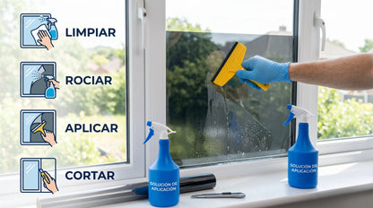 Vinilo Protector Solar y Anti-UV para Ventanas (Rollo 60 cm x 5 m)