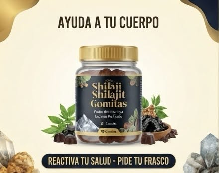 Gomitas naturales de "Shilajit "