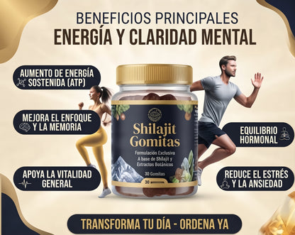 Gomitas naturales de "Shilajit "