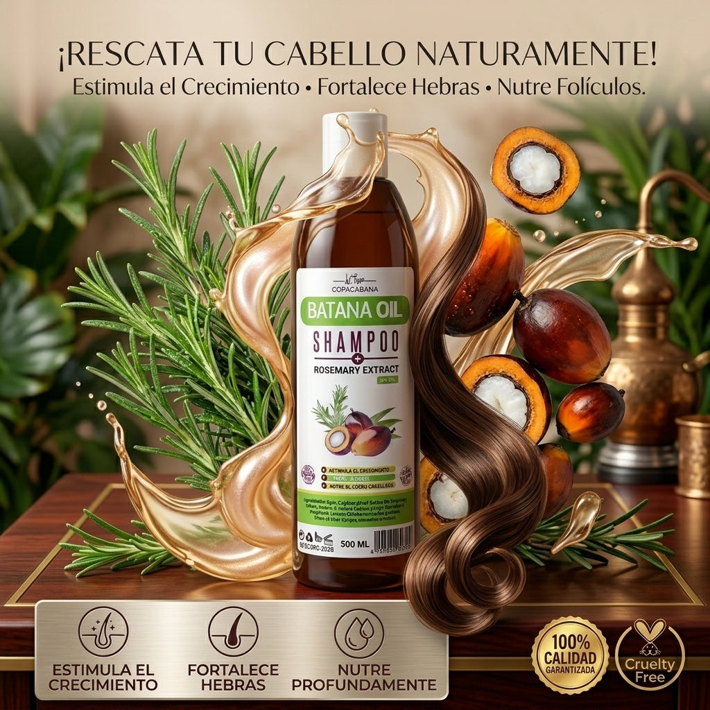 Shampoo Batana Crecimiento Cabello