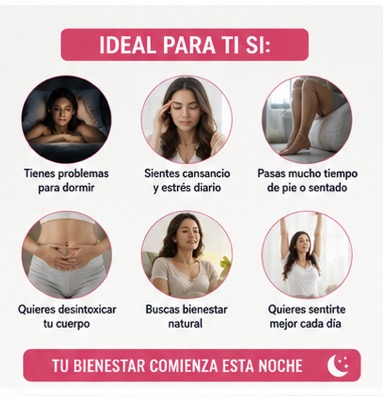 🌸Parches Pies Rosa Y Jengibre Descanso